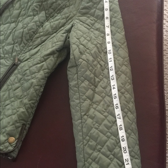 Charter Club Quilted Jacket w/ Faux Fur Collar - Picture 9 of 9